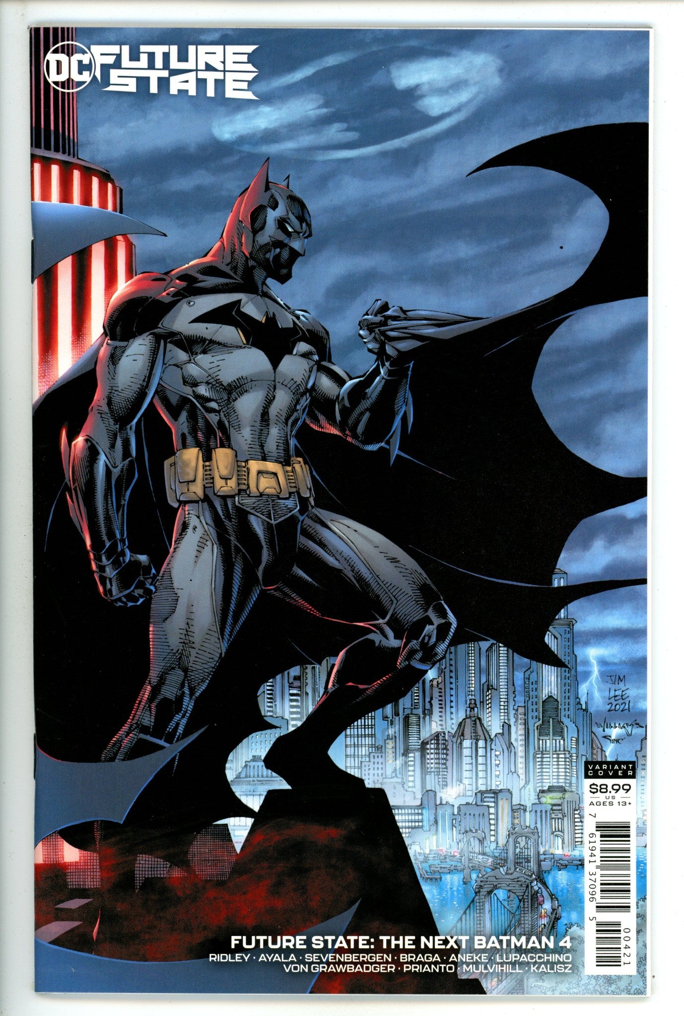 Future State: The Next Batman 4 High Grade (2021) Lee Variant 