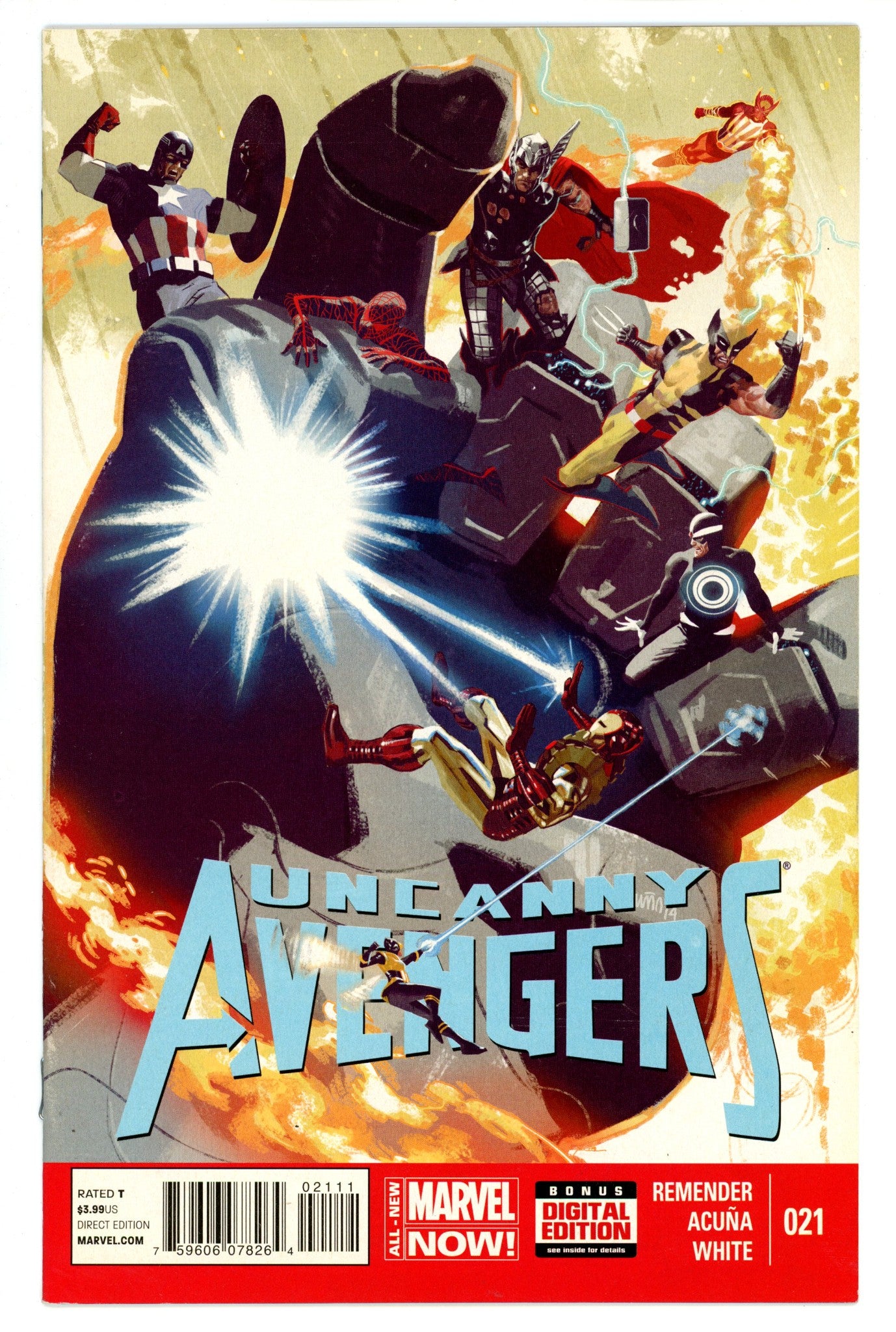 Uncanny Avengers Vol 1 21 High Grade (2014) 