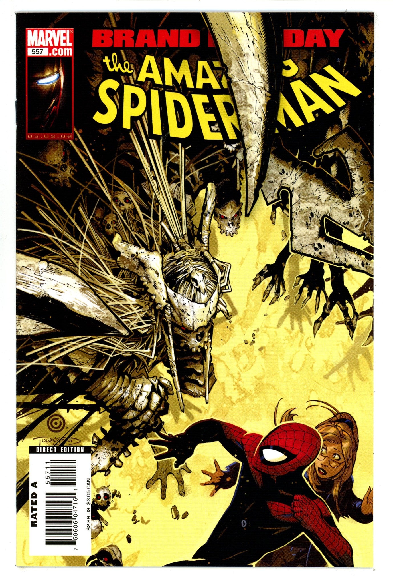 The Amazing Spider-Man Vol 2 557 VF/NM (9.0) (2008) 