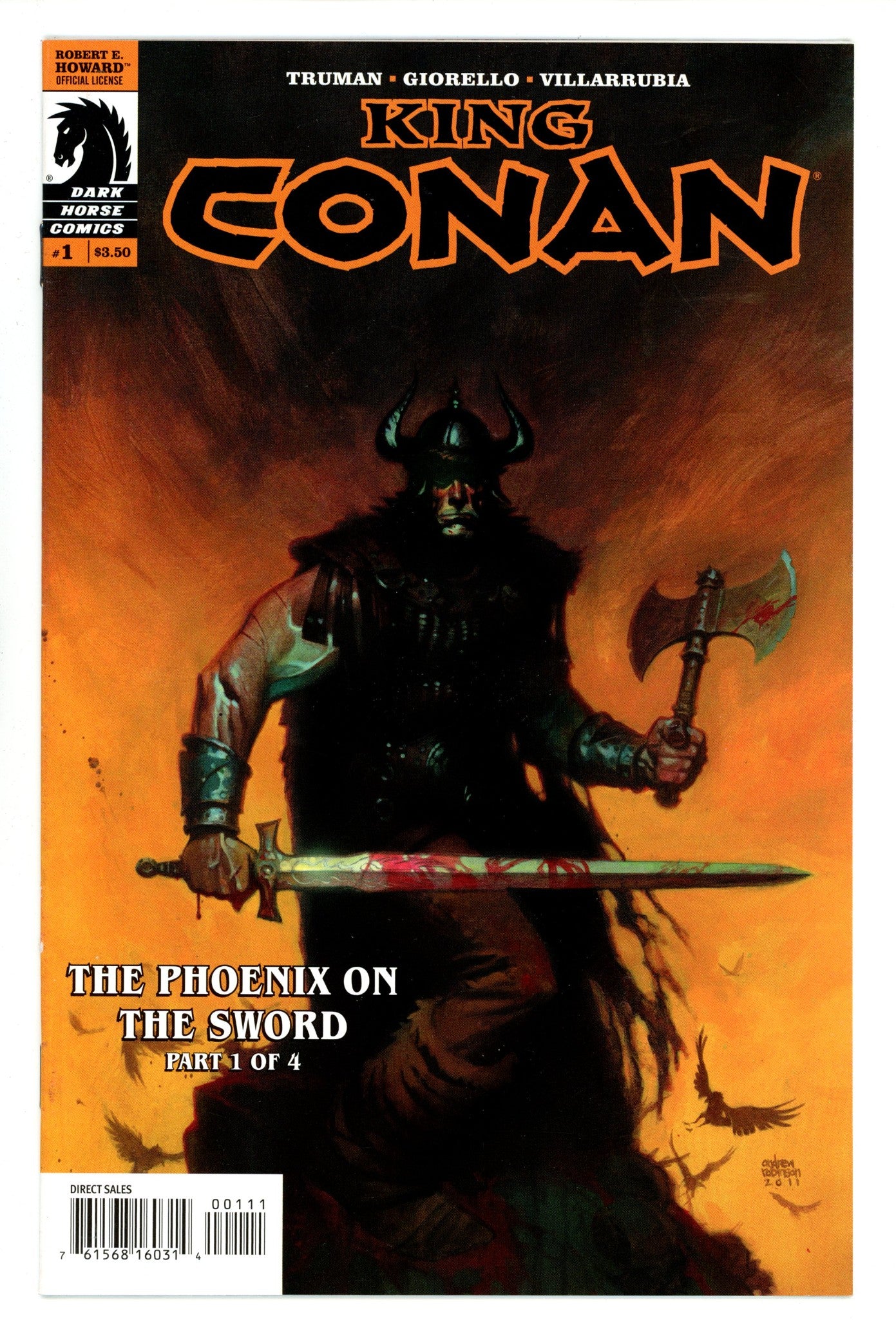 King Conan: The Phoenix on the Sword 1 [5] High Grade (2012) 