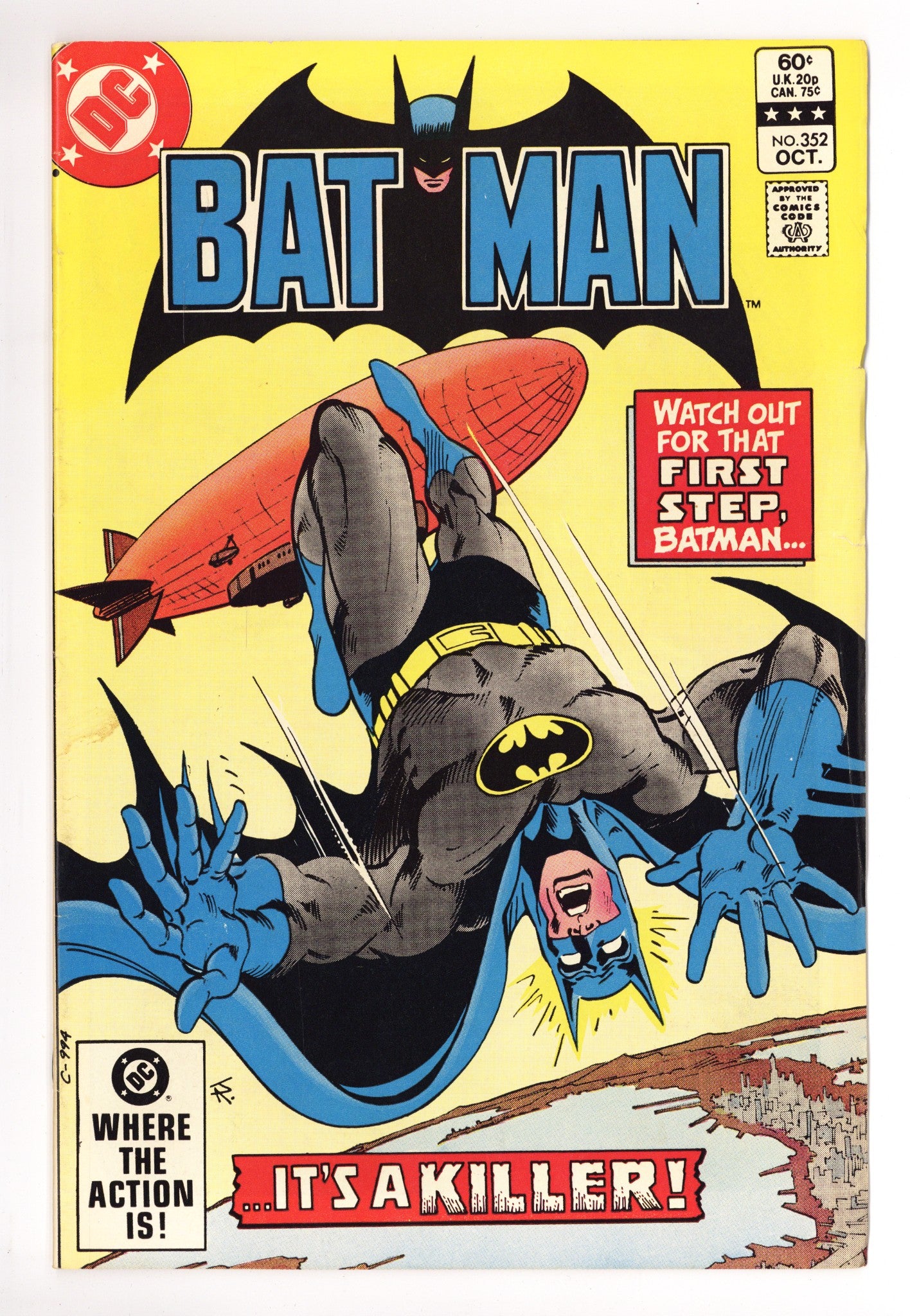 Batman Vol 1 352 Low Grade (1982) 