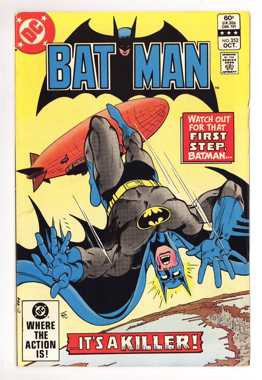 Batman Vol 1 352 Low Grade (1982) 