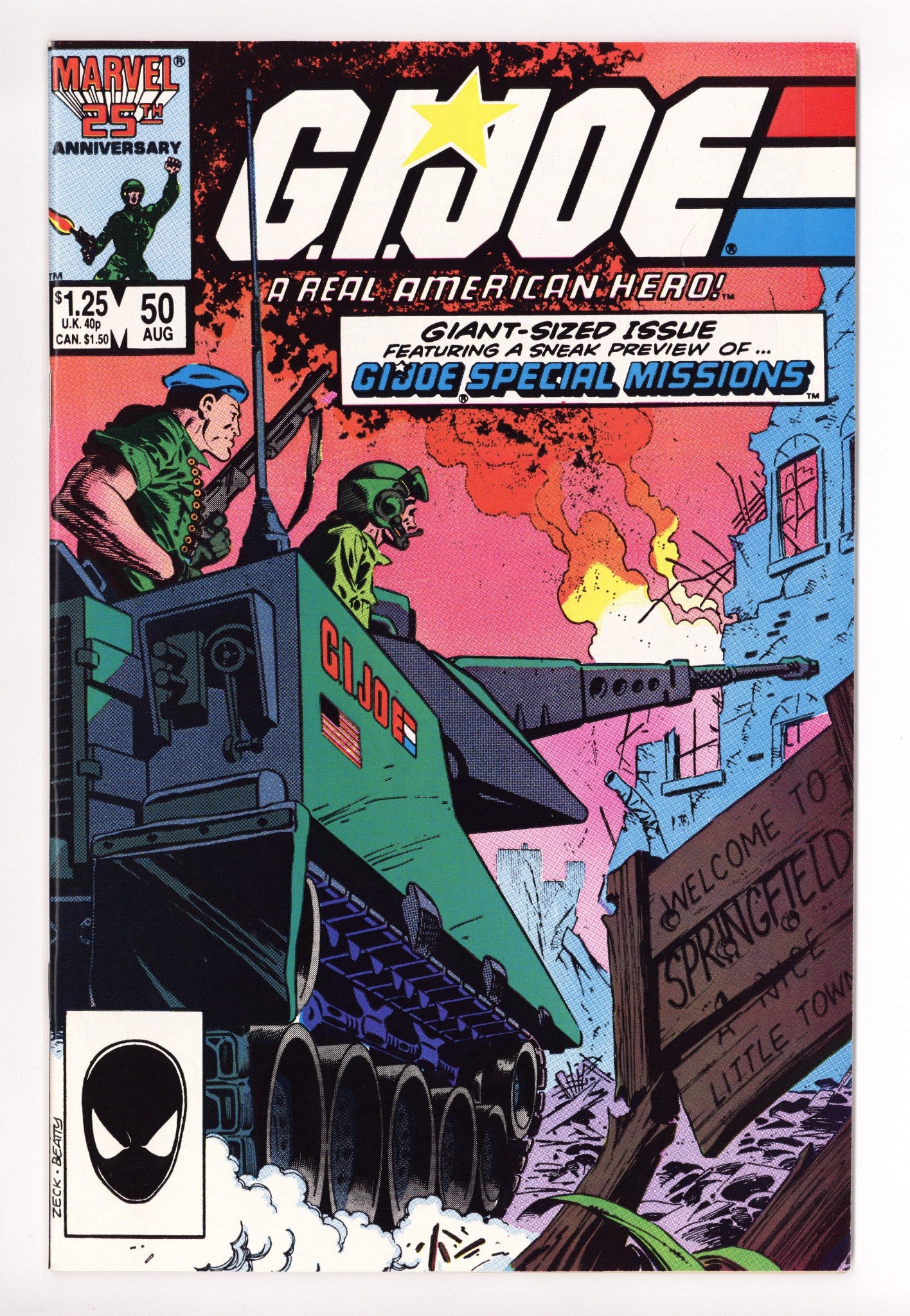 G.I. Joe, A Real American Hero 50 High Grade (1986) 