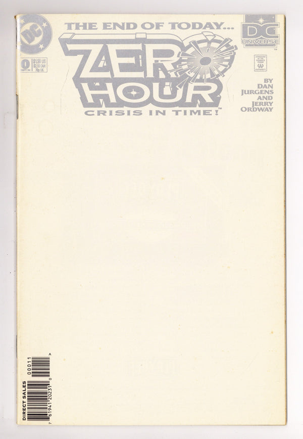Zero Hour: Crisis in Time 0 Low Grade (1994)