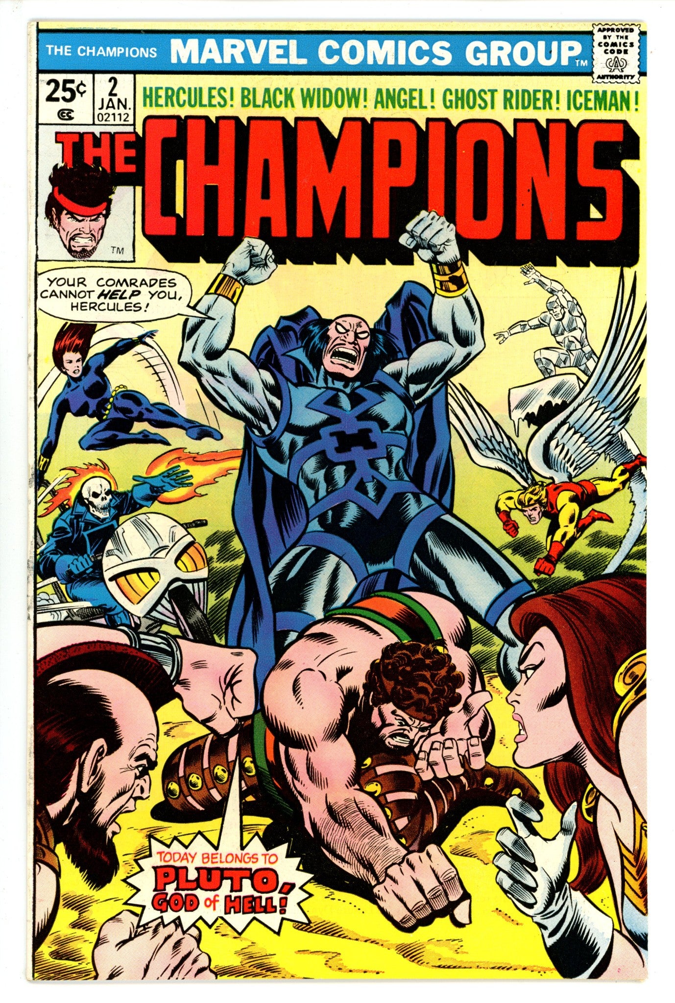 The Champions Vol 1 2 VF/NM (1976)