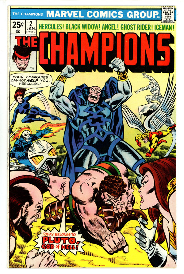 The Champions Vol 1 2 VF/NM (1976)