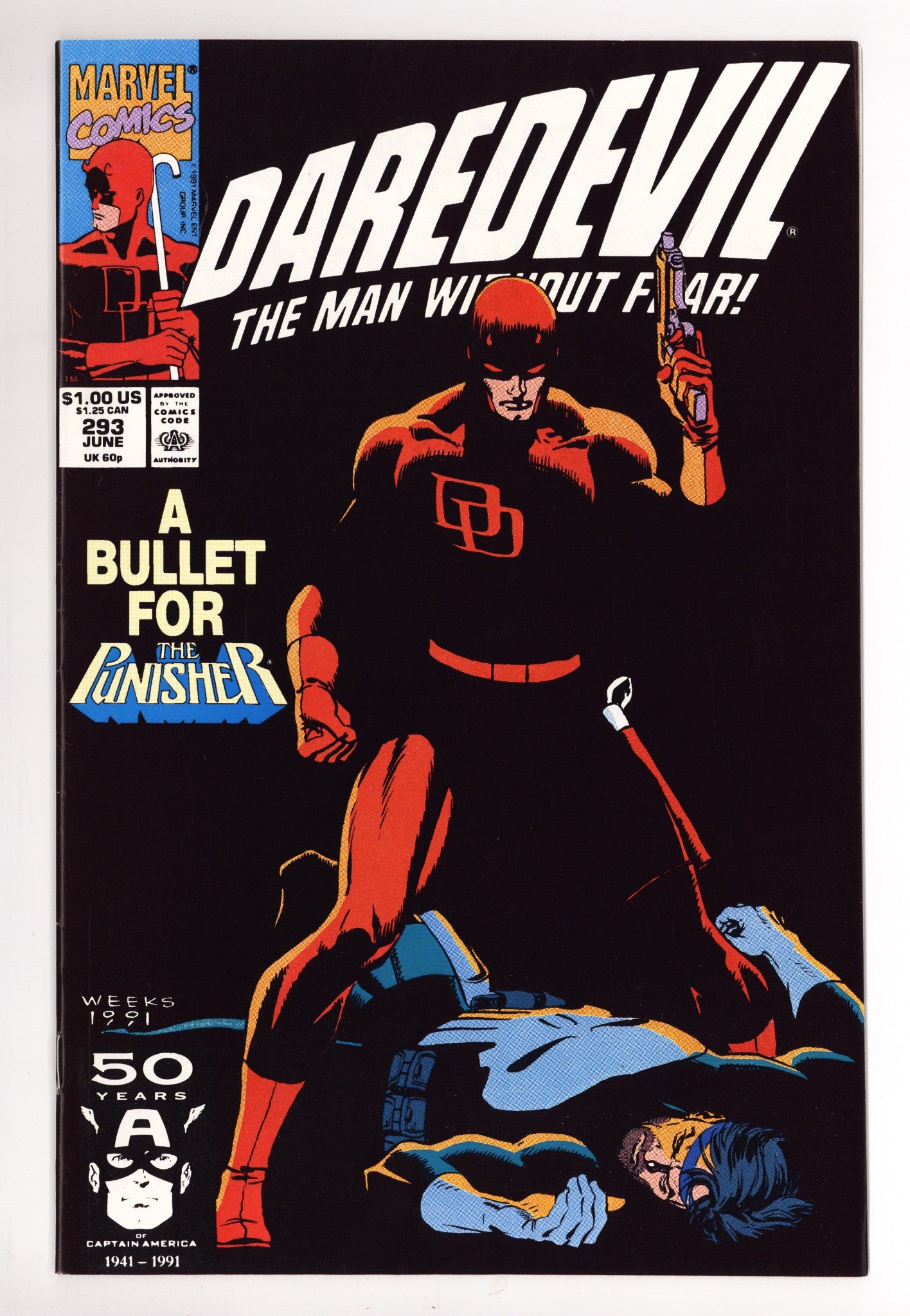 Daredevil Vol 1 293 Mid Grade (1991) 