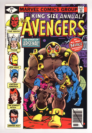 The Avengers Annual Vol 1 9 VF (8.0) (1979)