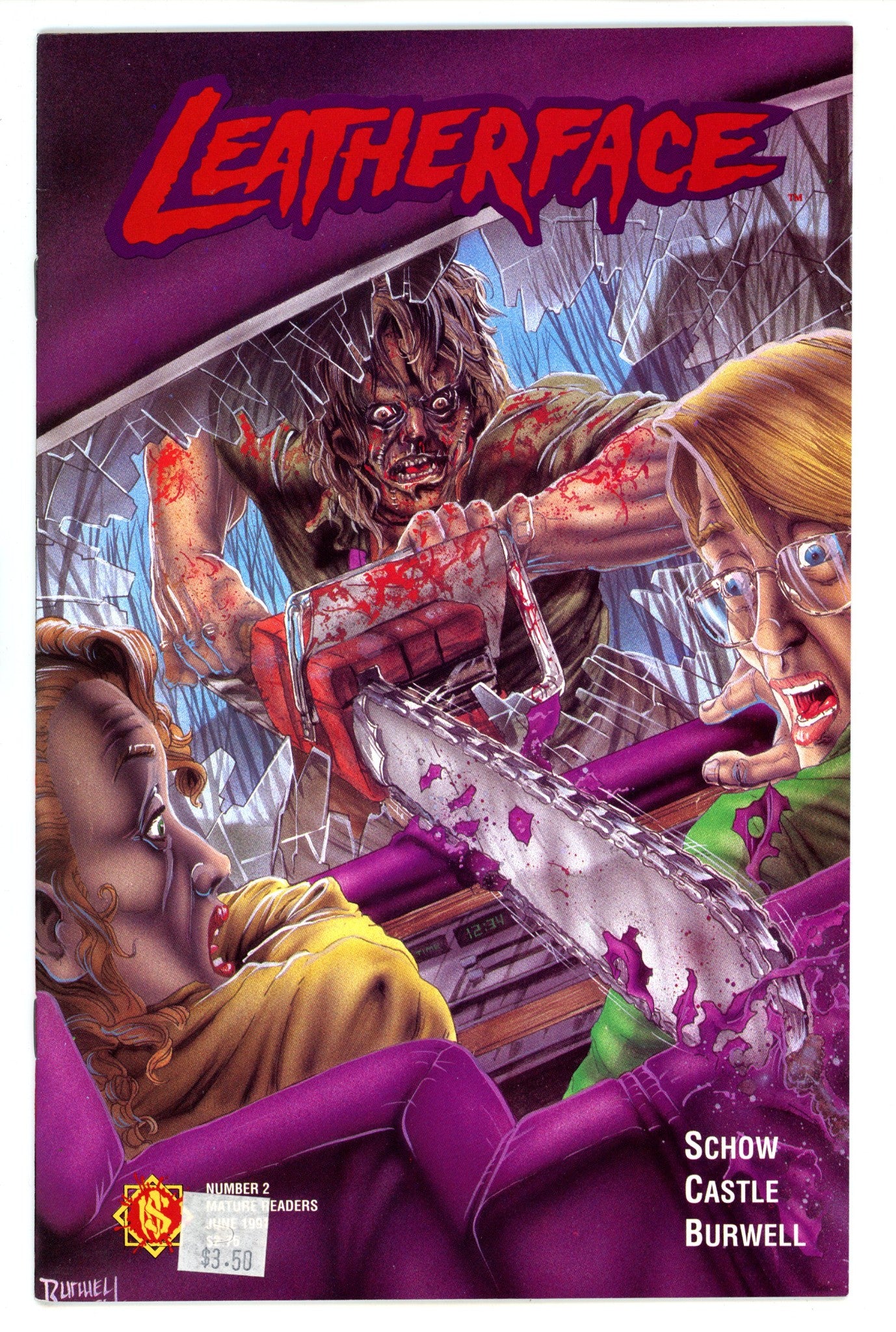 Leatherface 2 VF- (7.5) (1991) 