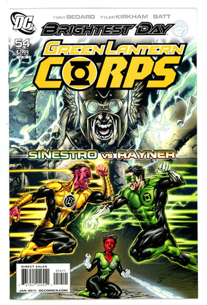 Green Lantern Corps Vol 1 54 High Grade (2011)