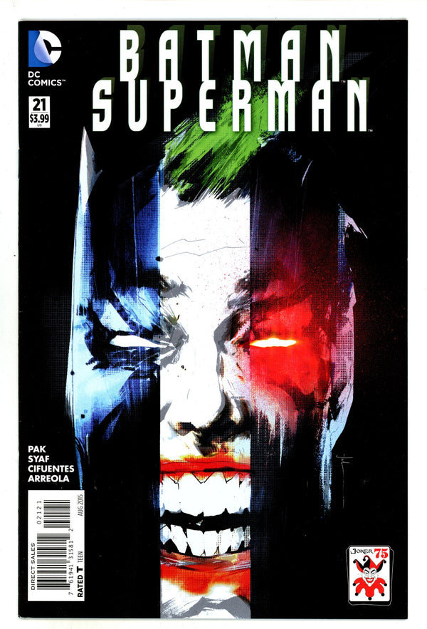 Batman / Superman Vol 1 21 High Grade (2015) Jock Variant