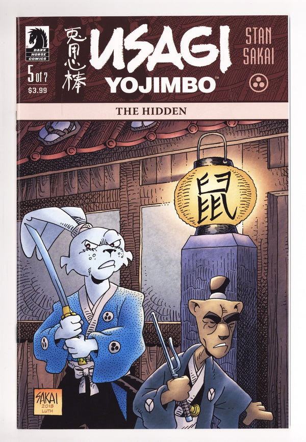Usagi Yojimbo: The Hidden 5 Mid Grade (2018)