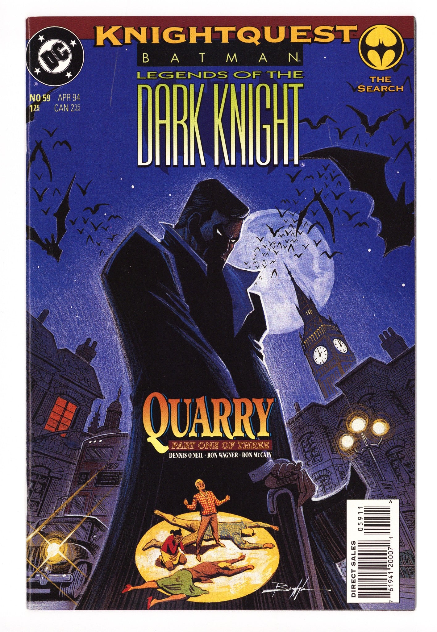 Batman: Legends of the Dark Knight 59 High Grade (1994) 