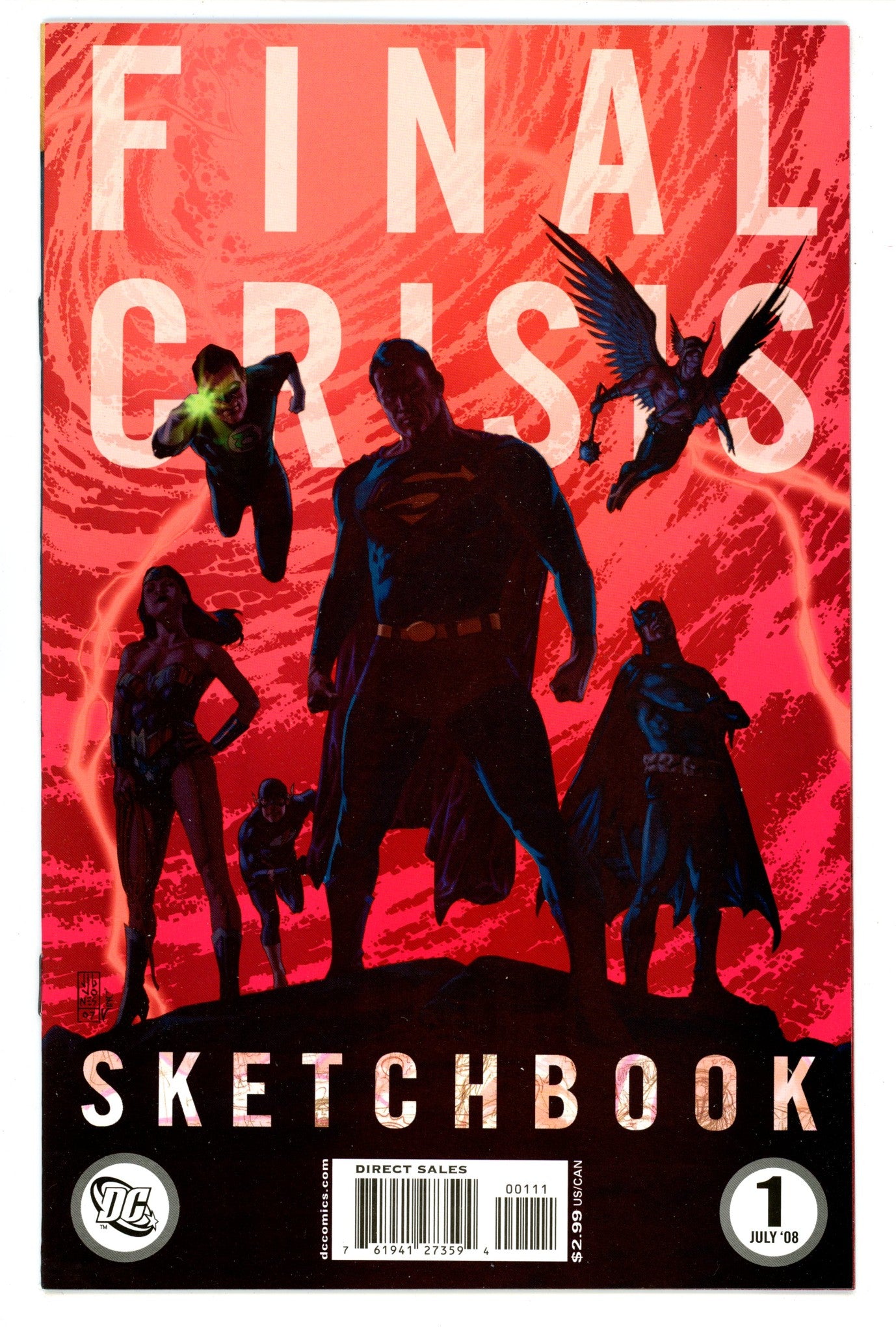 Final Crisis Sketchbook 1 High Grade (2008) 