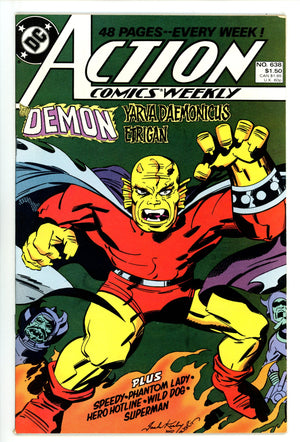 Action Comics Weekly Vol 1 638 High Grade (1989)