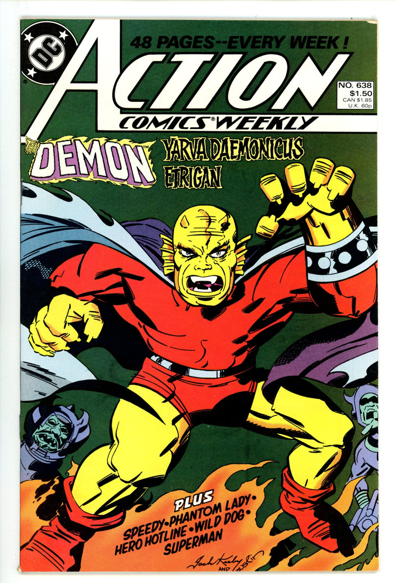 Action Comics Weekly Vol 1 638 High Grade (1989) 