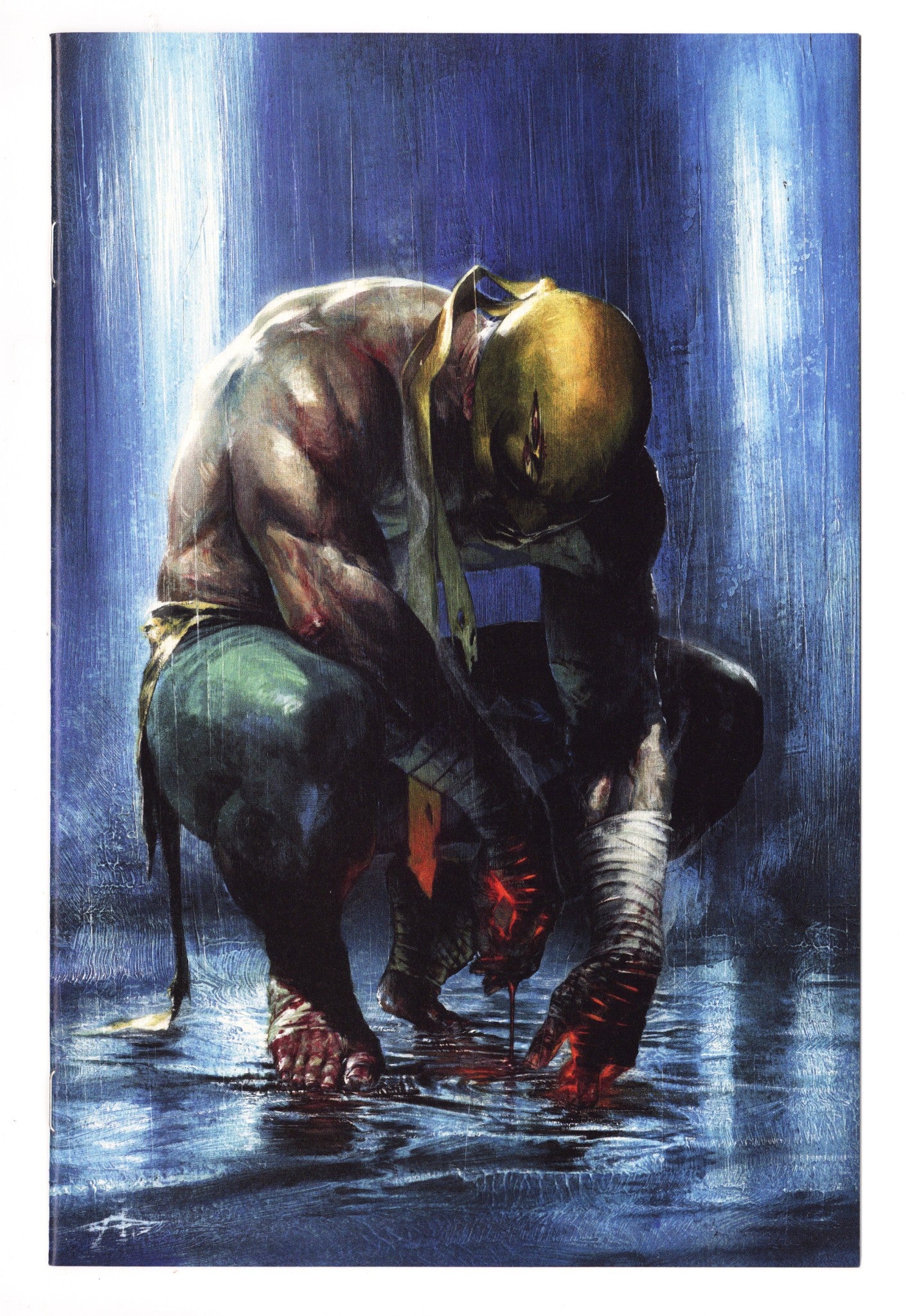 Iron Fist Vol 5 1  NM- (9.2)   (2017) Dell'Otto Virgin   Exclusive Variant  