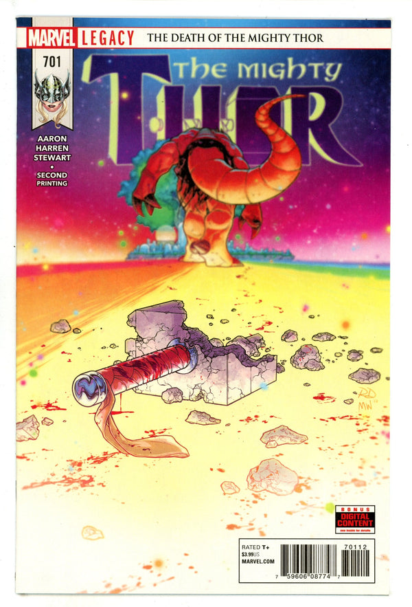 Mighty Thor Vol 2 701 High Grade (2018)