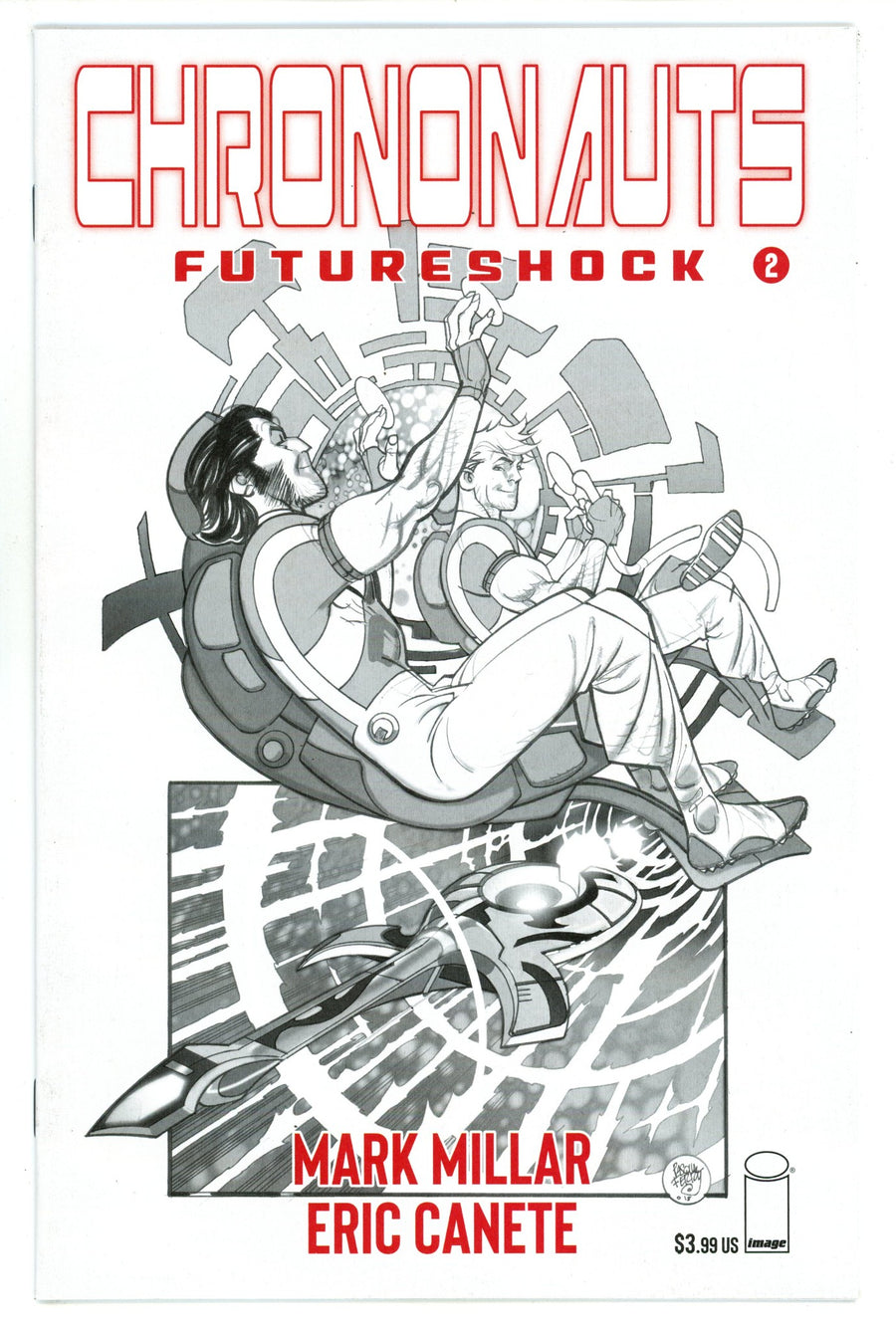 Chrononauts: Futureshock 2 High Grade (2019) Ferry Sketch Variant 