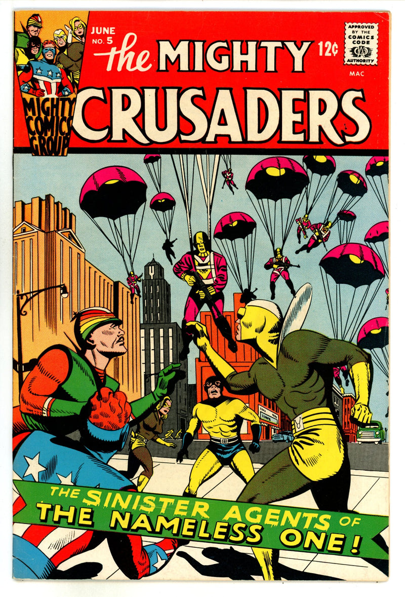 The Mighty Crusaders 5 FN+ (6.5) (1966) 