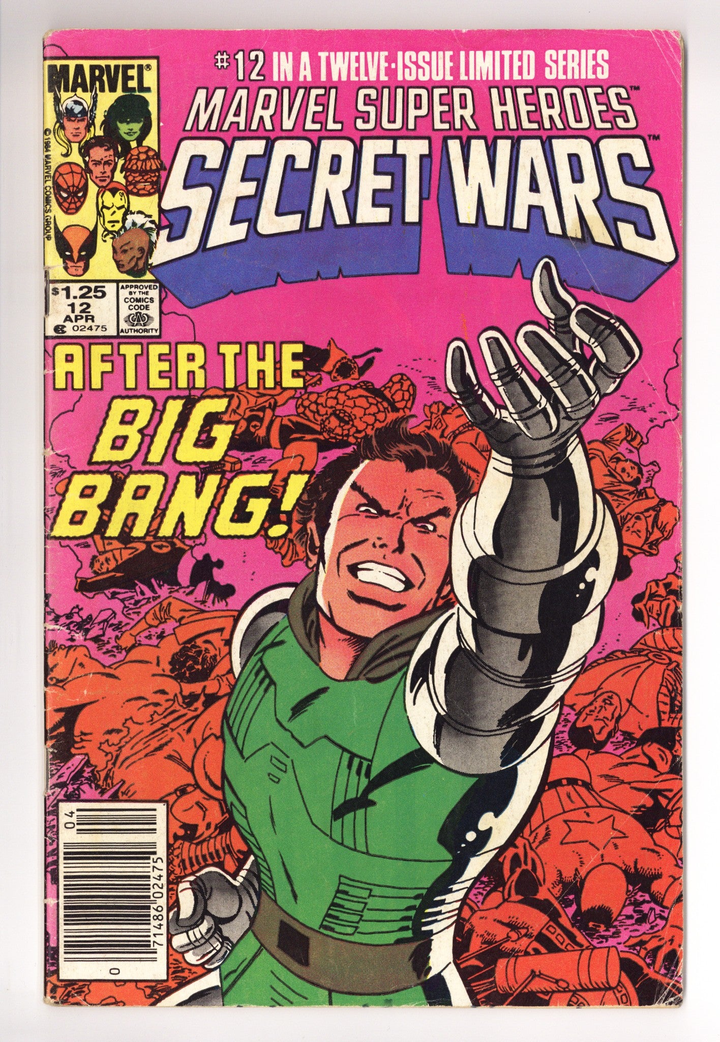 Marvel Super-Heroes Secret Wars 12 GD/VG (3.0) (1985) Canadian Price Variant 