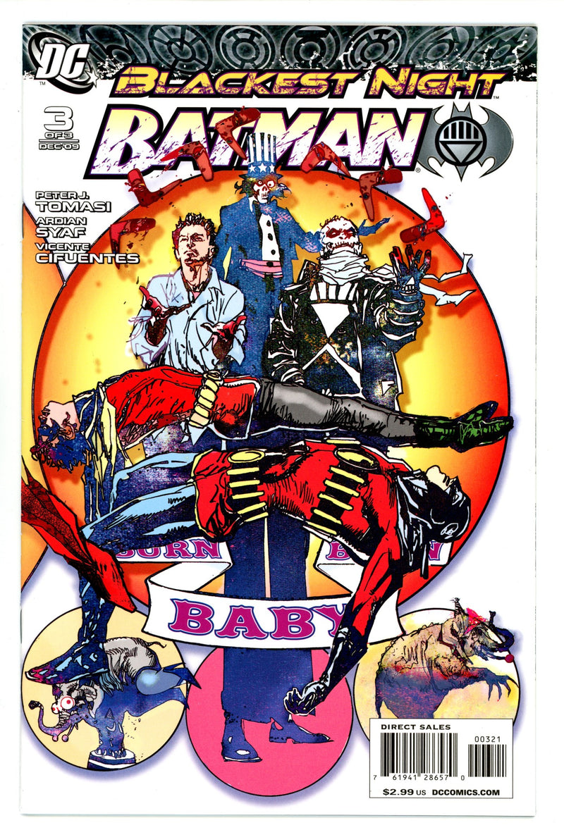 Blackest Night: Batman 2 VF/NM (9.0) (2009) Sienkiewicz Incentive Variant 