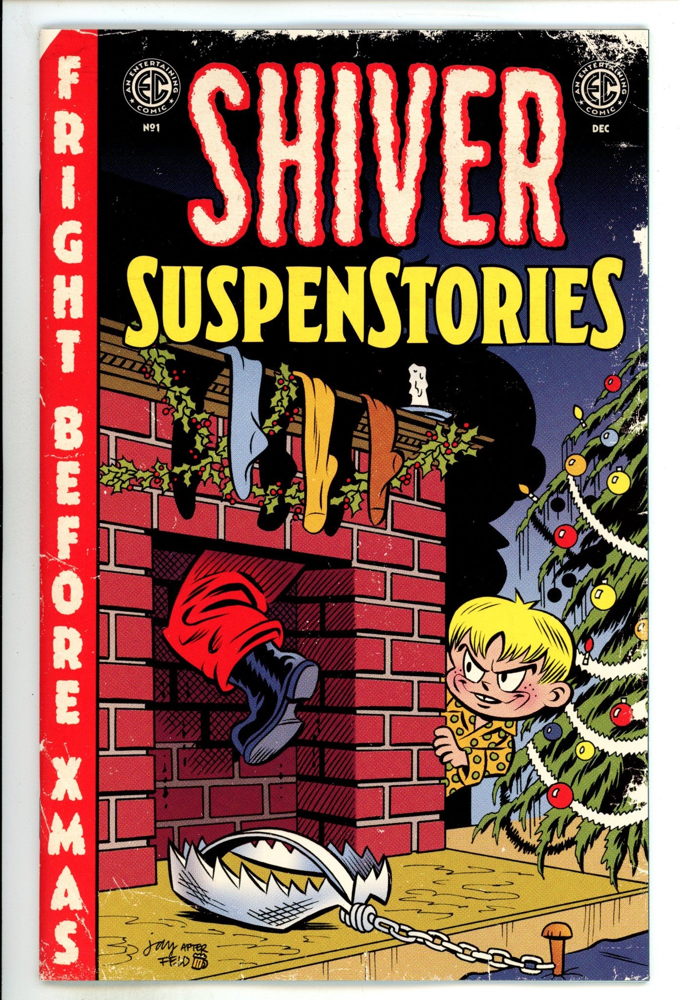 EC Shiver Suspenstories 1 Stephens Homage Incentive Variant NM+ (2024)