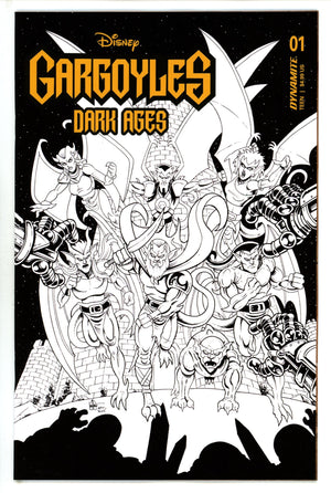 Gargoyles Dark Ages 1 Haesar B&W Incentive Variant (2023)