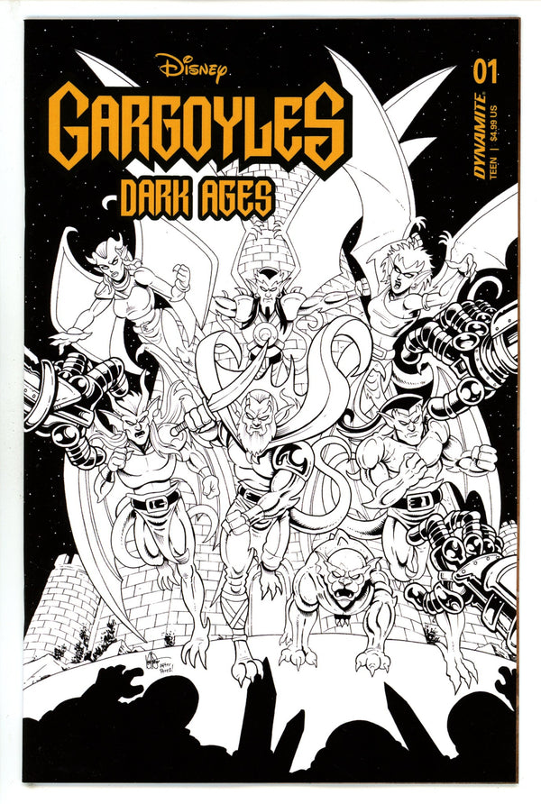 Gargoyles Dark Ages 1 Haesar B&W Incentive Variant (2023)