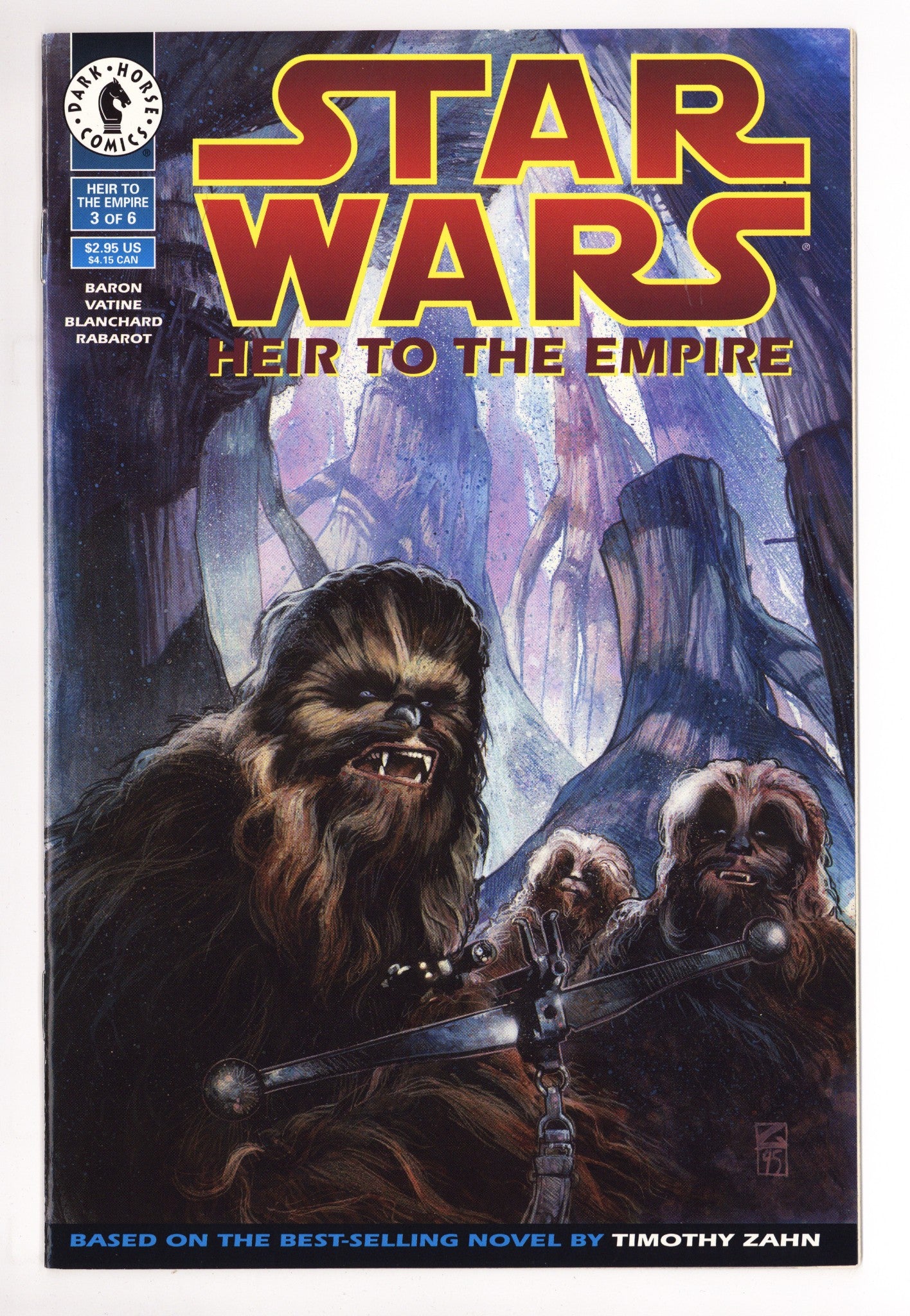 Star Wars: Heir to the Empire 3 VF/NM (9.0) (1995) 
