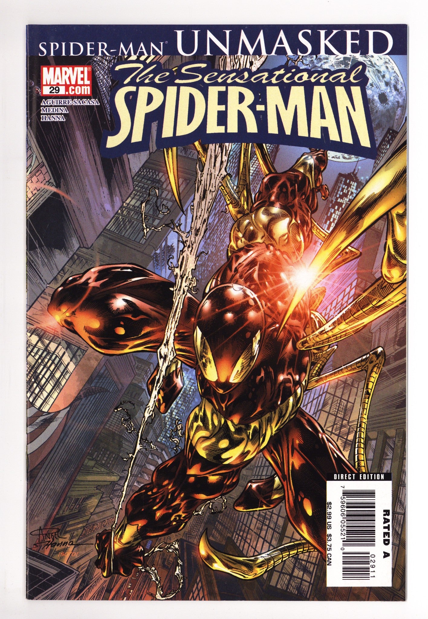 Sensational Spider-Man Vol 2 29 High Grade (2006) 
