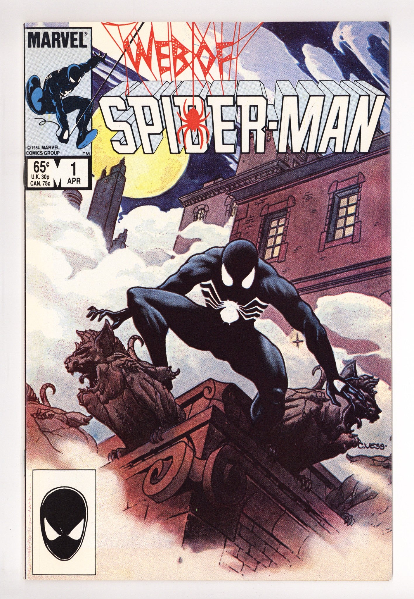 Web of Spider-Man Vol 1 1 VF+ (8.5) (1985) 