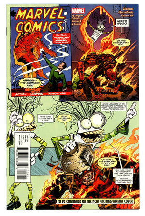 Deadpool Vol 5 8 High Grade (2016) Koblish Variant