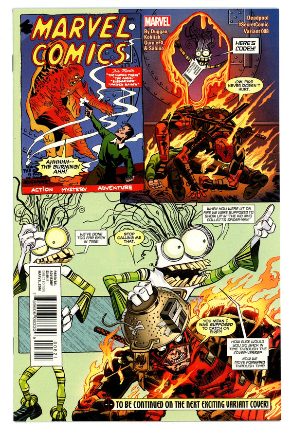 Deadpool Vol 5 8 High Grade (2016) Koblish Variant