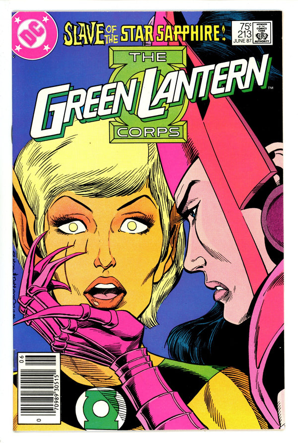 The Green Lantern Corps Vol 2 213 High Grade (1987) Newsstand