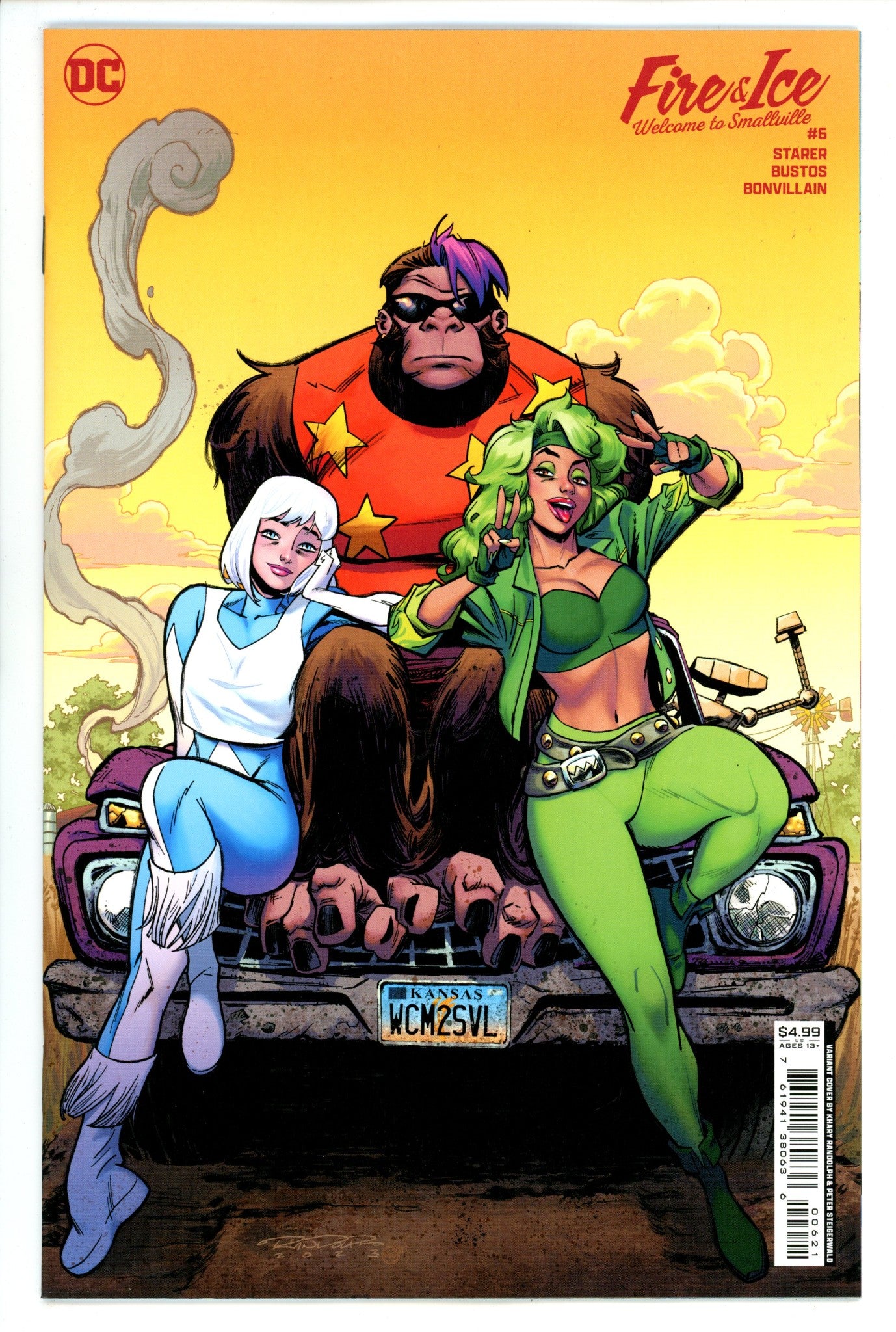 Fire & Ice Welcome To Smallville 6 Randolph Variant (2024)