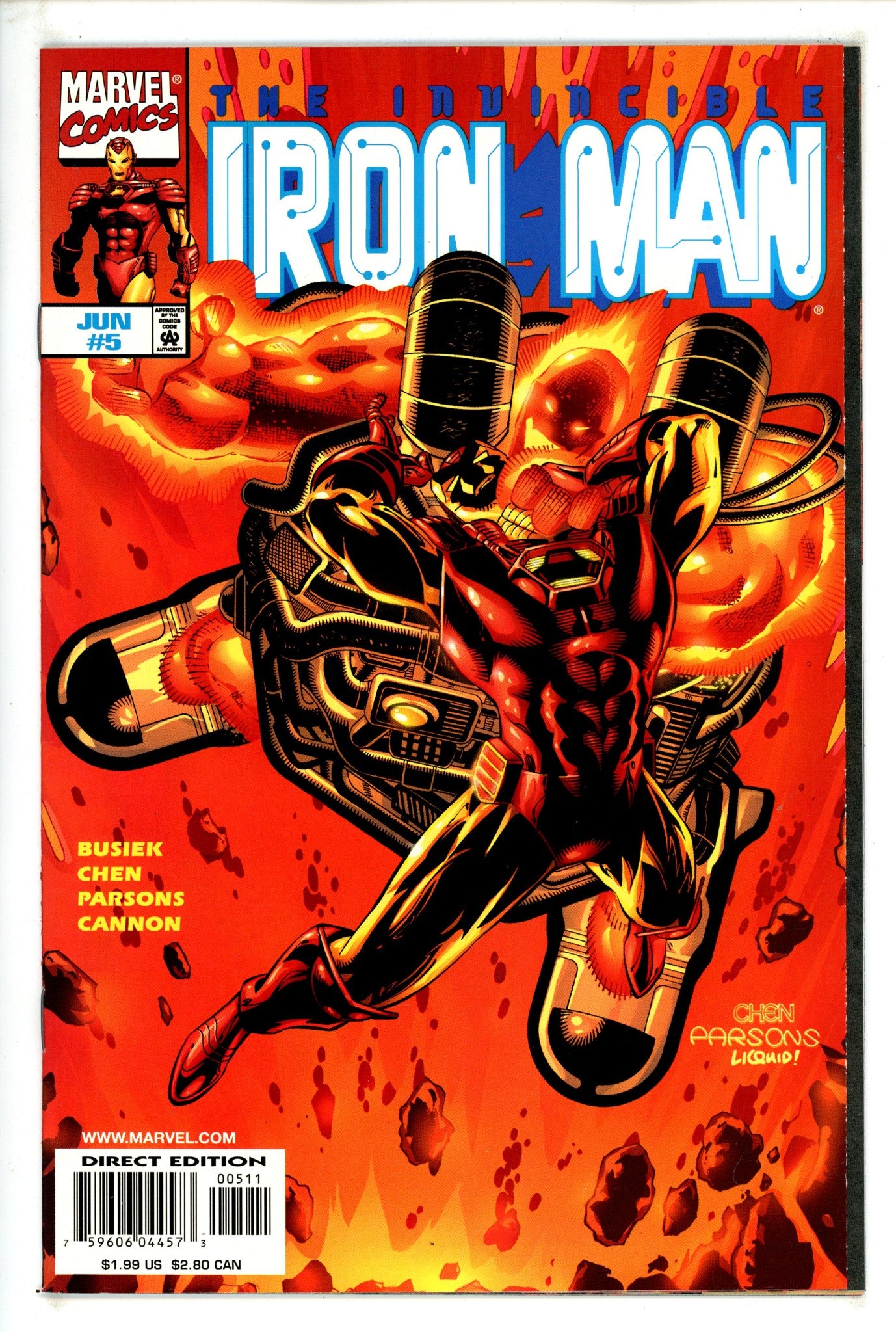 Iron Man Vol 3 5 (1998)