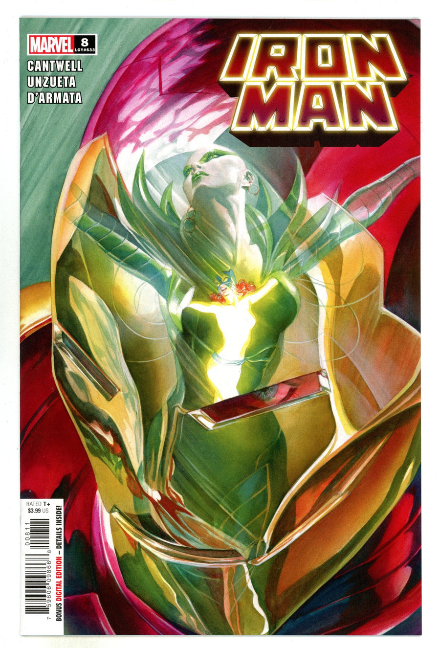 Iron Man Vol 6 8 (633) High Grade (2021) 