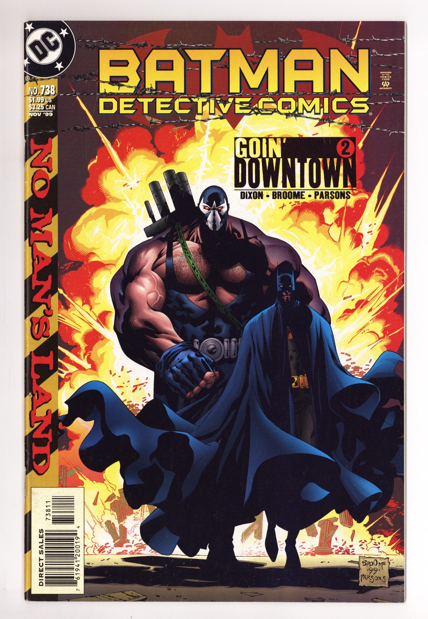 Detective Comics Vol 1 738 Mid Grade (1999) 