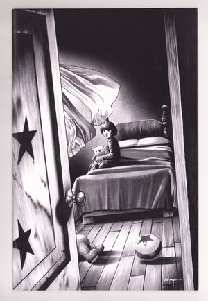 The Closet 1 NM (9.4) (2022) Suayan B&W Virgin Exclusive Variant