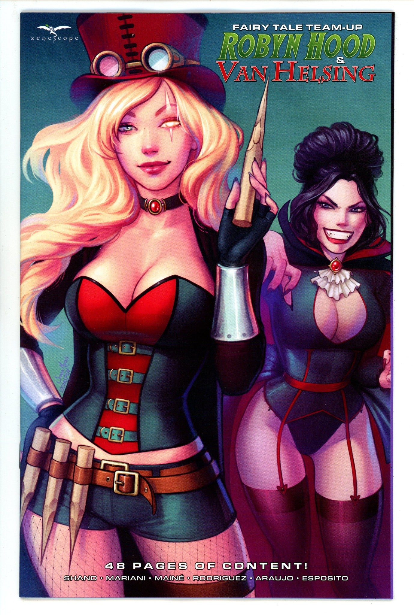 Fairy Tale Team-Up Robyn Hood & Van Helsing 1 Matas Variant (2024)