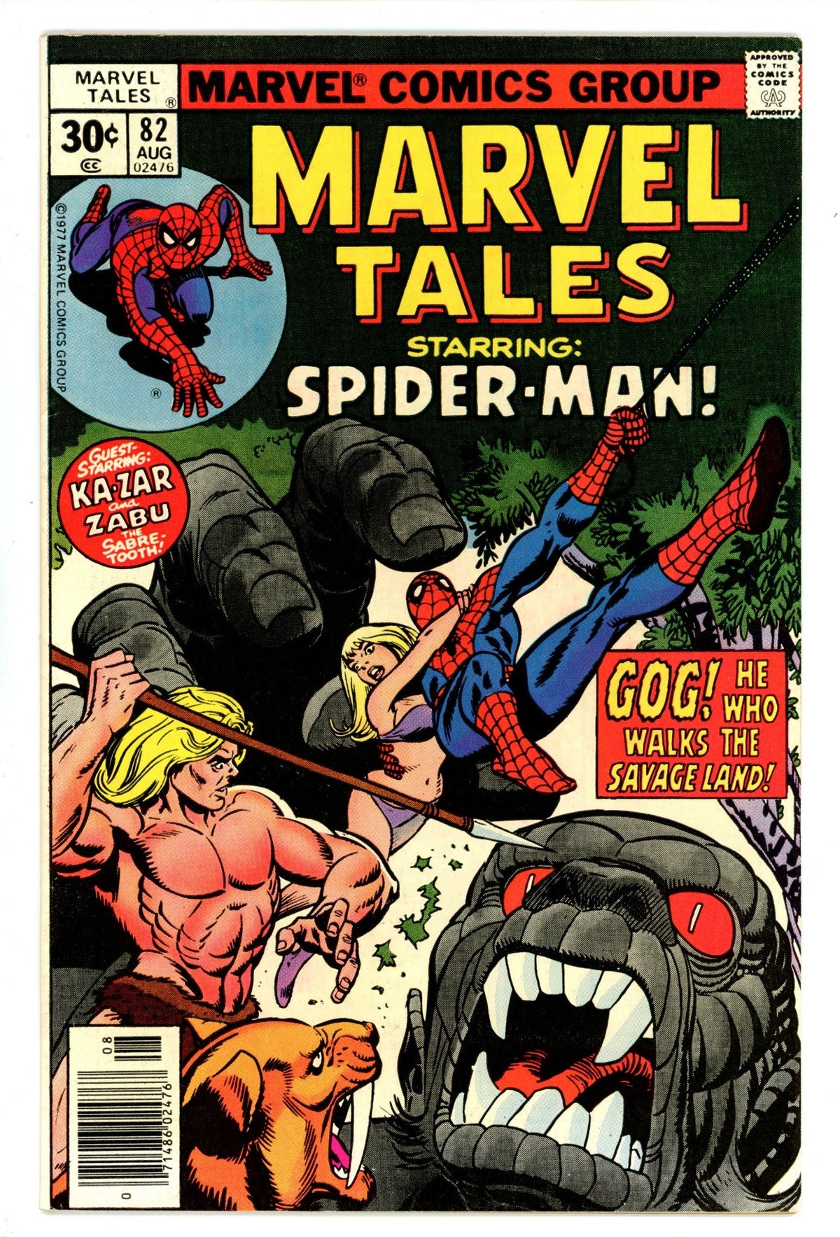 Marvel Tales Vol 2 82  Mid Grade   (1977)