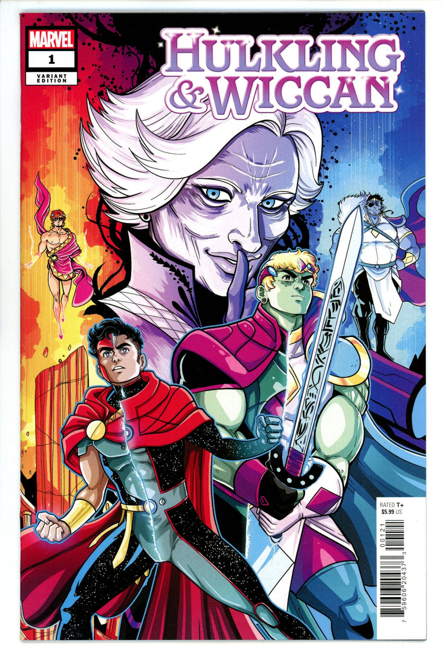 Hulkling & Wiccan Vol 1 1 High Grade (2022) Vecchio Variant 