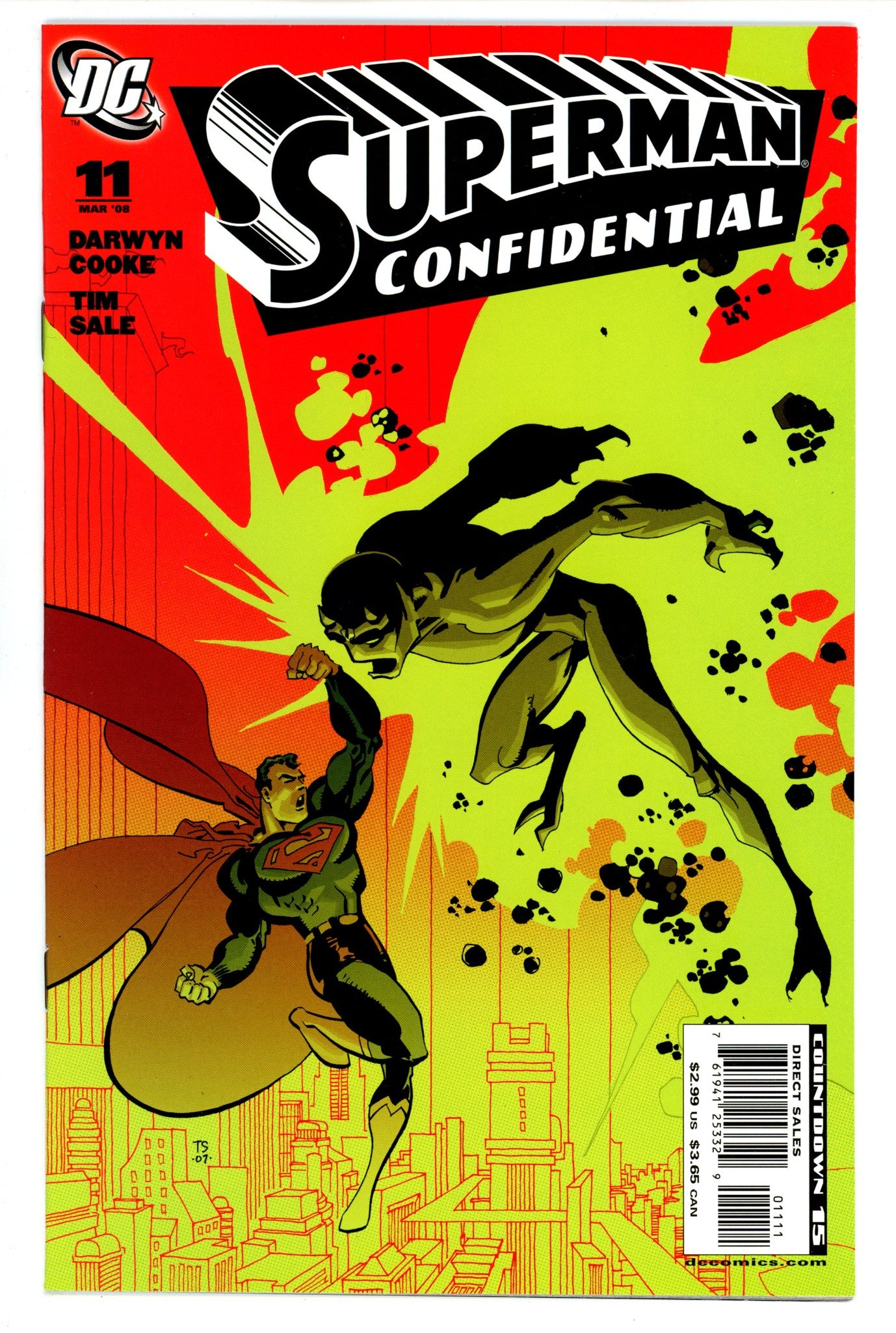Superman Confidential 11 High Grade (2008) 