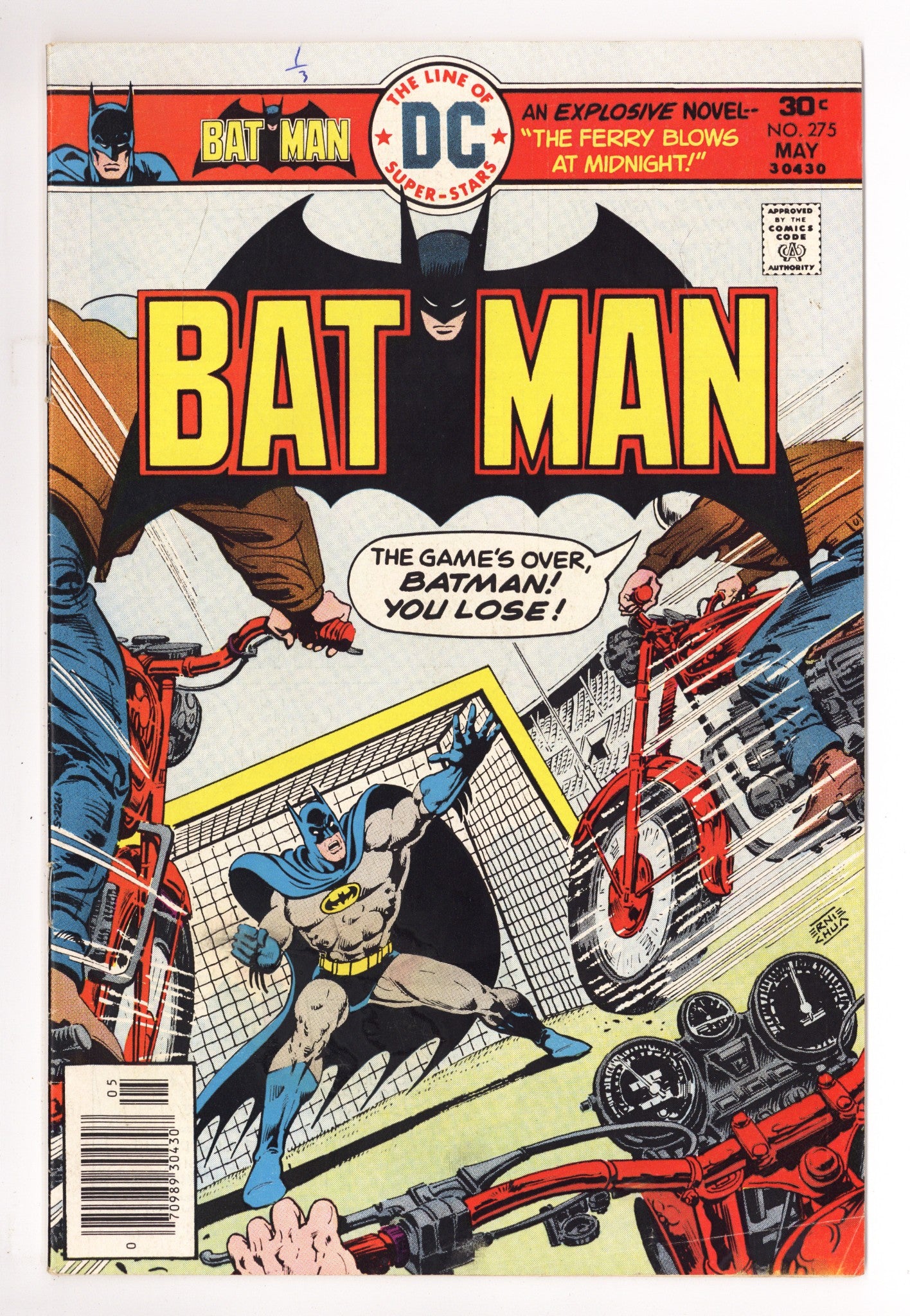 Batman Vol 1 275 FN (6.0) (1976) 