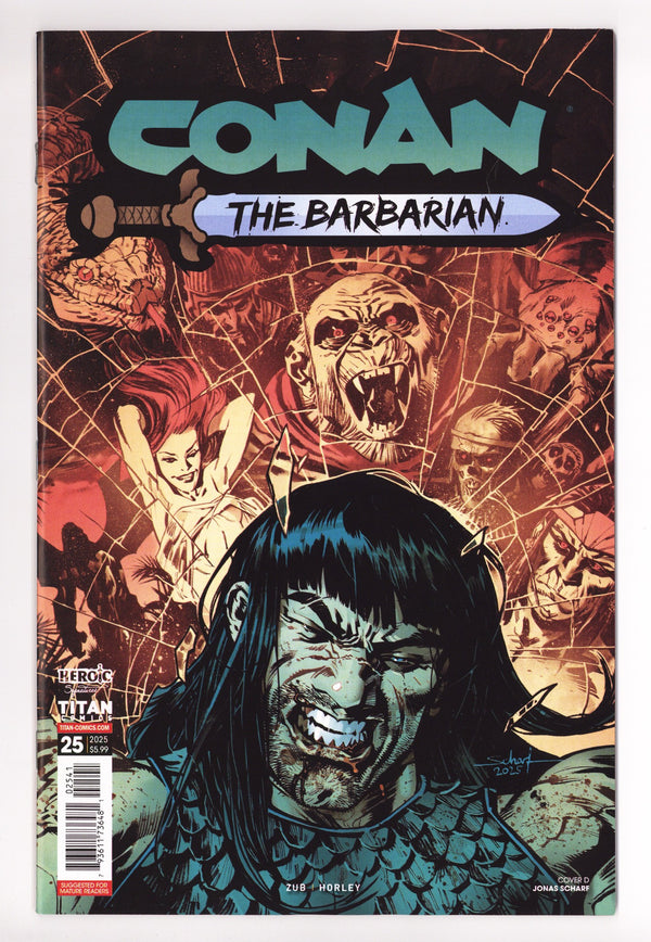 Conan The Barbarian 25 Scharf Variant (2025)