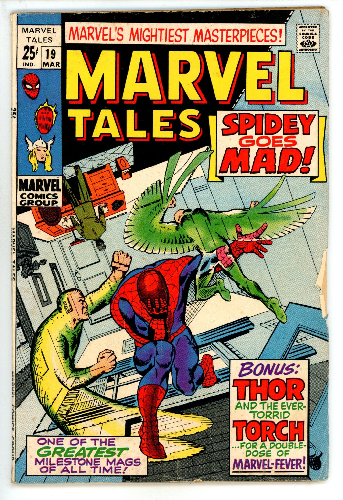 Marvel Tales Vol 2 19 VG+ (4.5) (1969) 