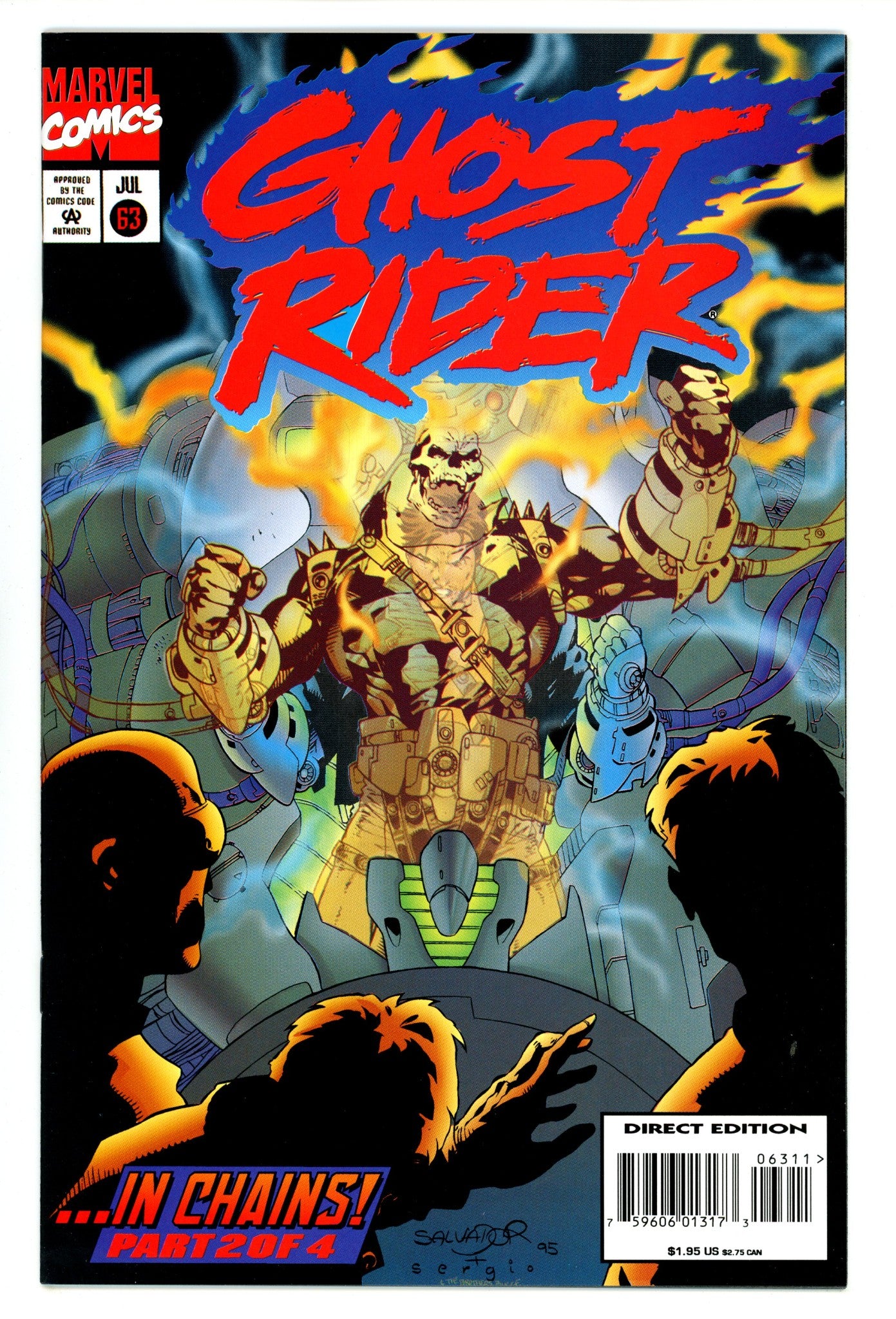 Ghost Rider Vol 2 63 High Grade (1995) 