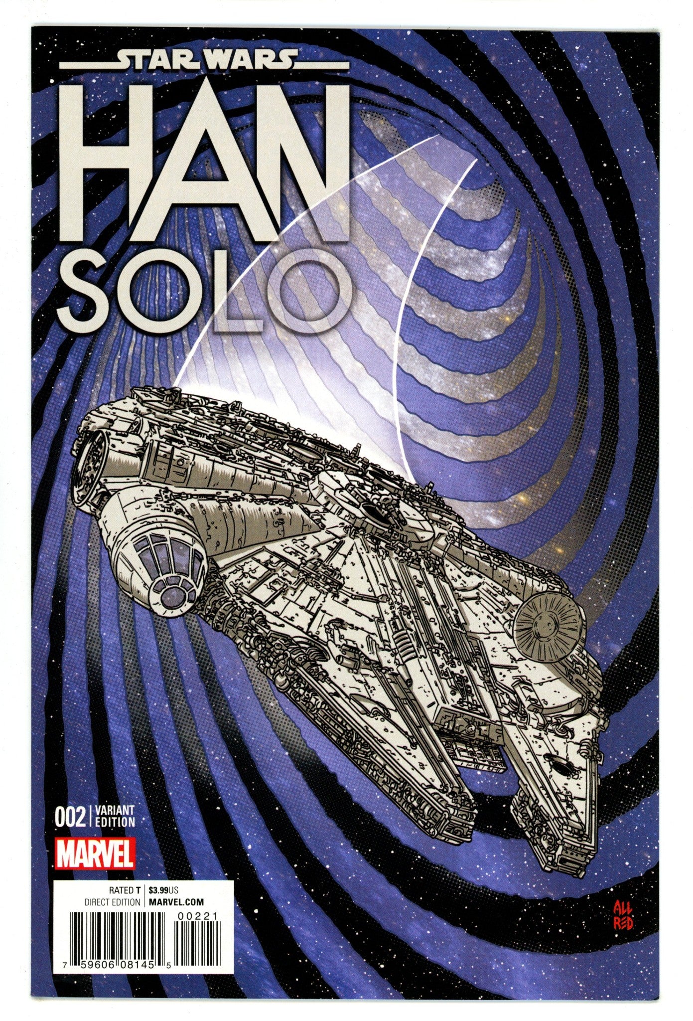 Han Solo 2 High Grade (2016) Allred Incentive Variant 
