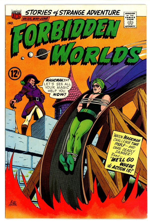 Forbidden Worlds 135 VF- (7.5) (1966)